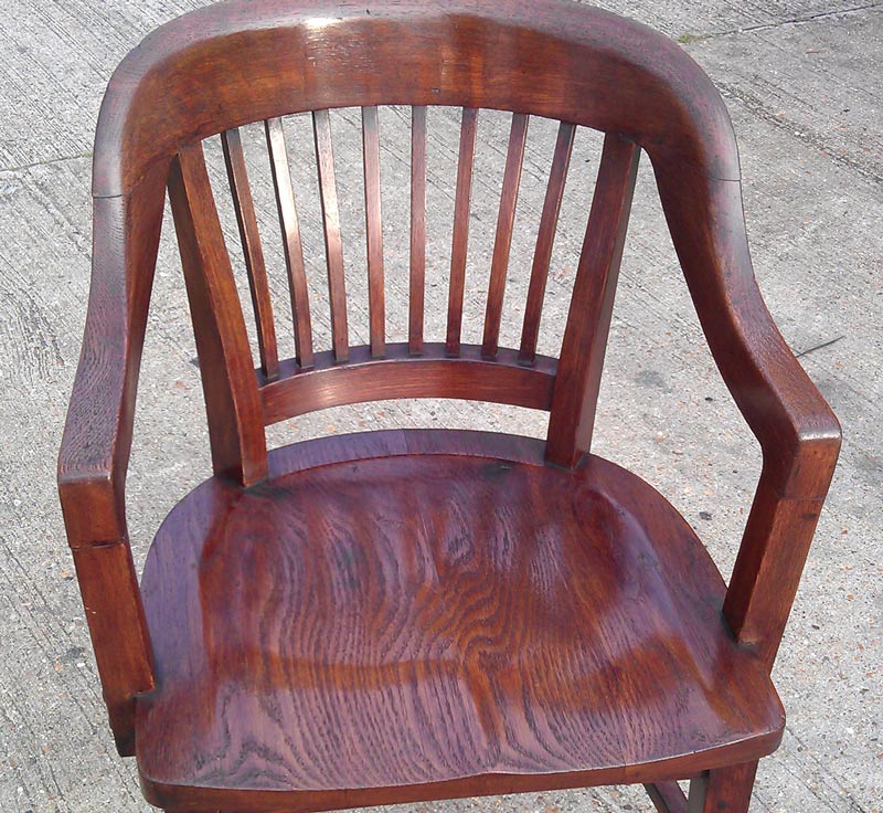 Wooden brown chair